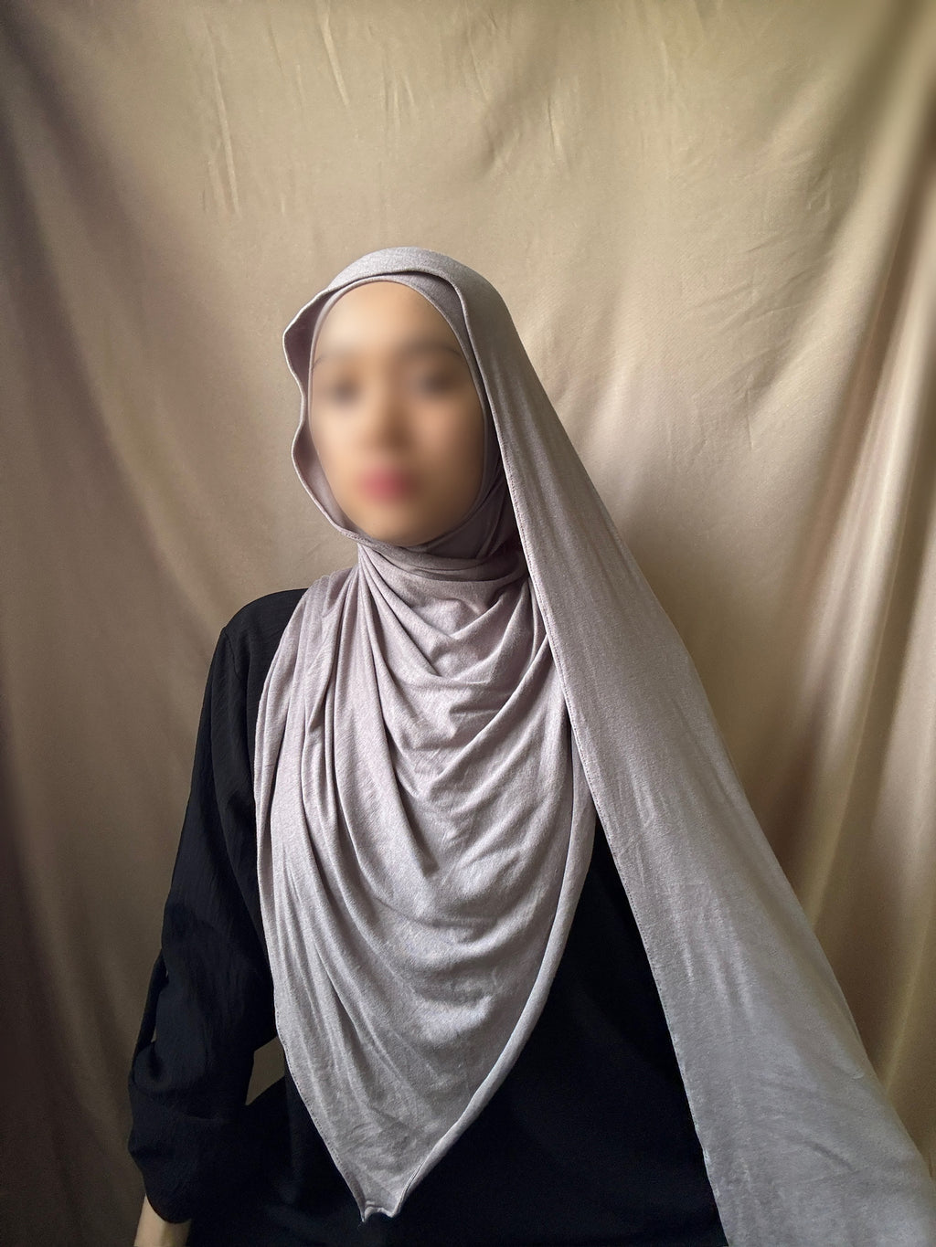 Instant Jersey Shawl With Inner