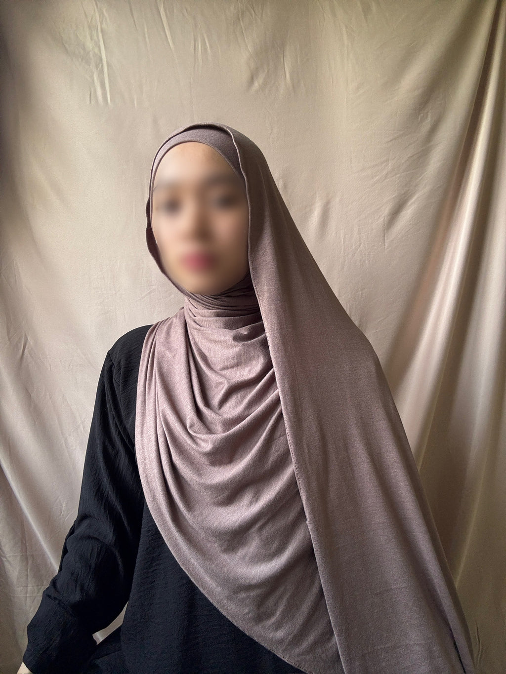 Instant Jersey Shawl With Inner