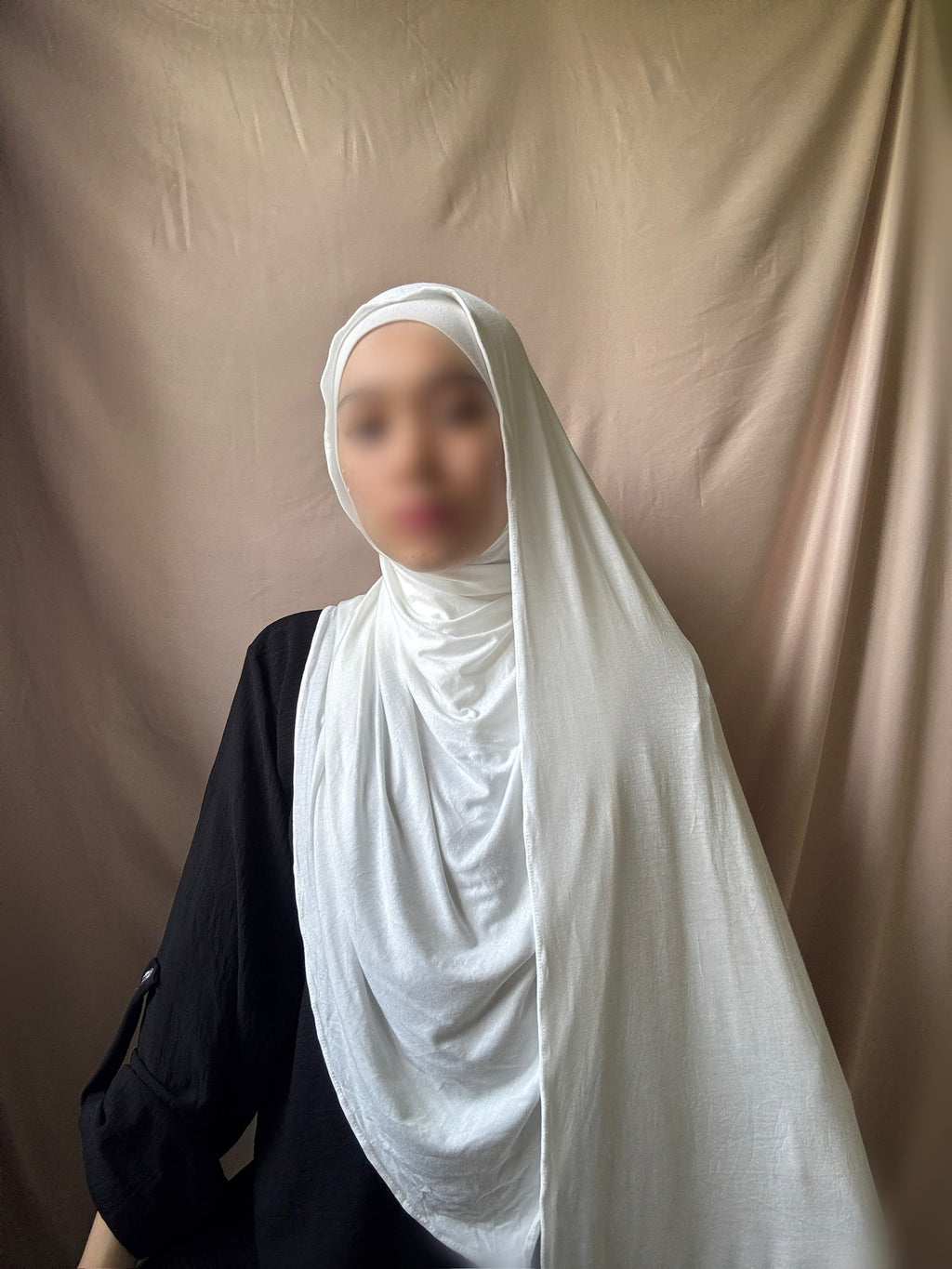 Instant Jersey Shawl With Inner